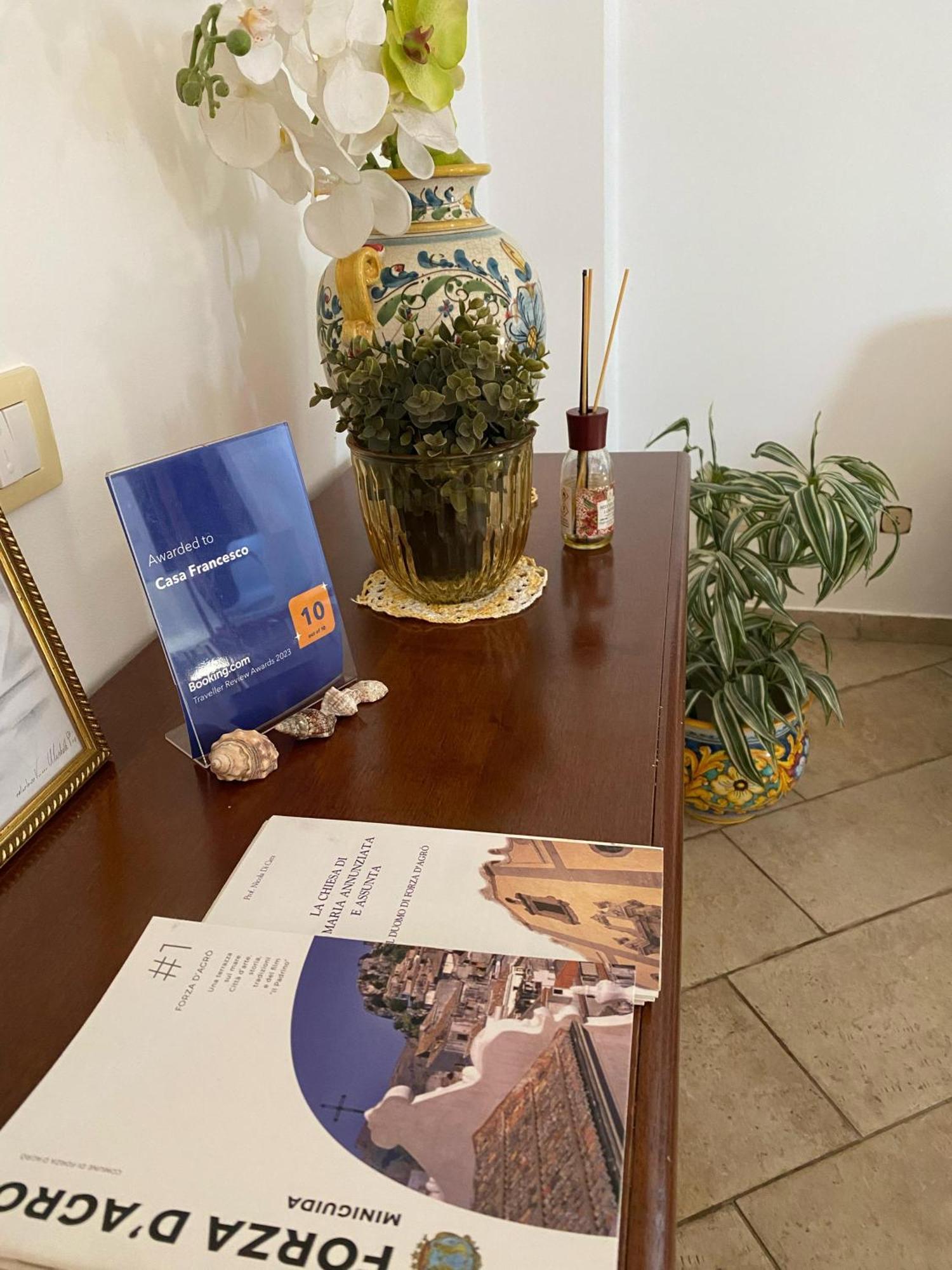 Casa Francesco Villa Forza dʼAgro Buitenkant foto